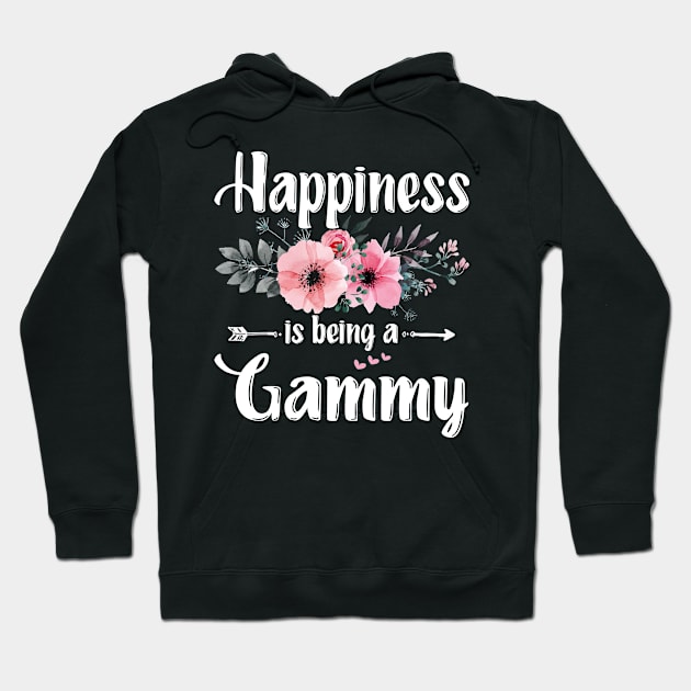 Happiness Is Being A Gammy Mother's Day Gift Hoodie by flandyglot